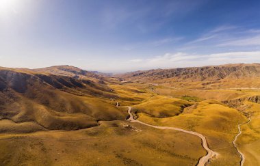 Güzel Çin Xinjiang jeolojik manzarası