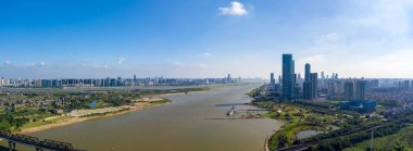 Asya şehri modern mimari görüşü