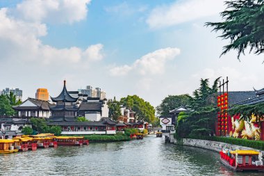  Nanjing şehrinde antik mimari, Çin