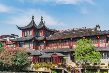  Nanjing şehrinde antik mimari, Çin