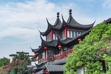  Nanjing şehrinde antik mimari, Çin