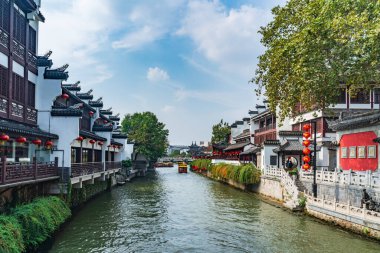  Nanjing şehrinde antik mimari, Çin