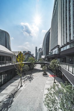 Nanjing 'de Asya şehir mimarisi