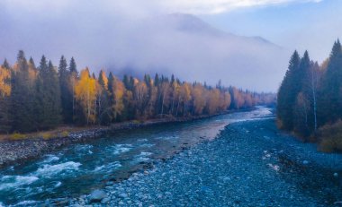 Hemu Köyü Sahnesi, Xinjiang, Çin