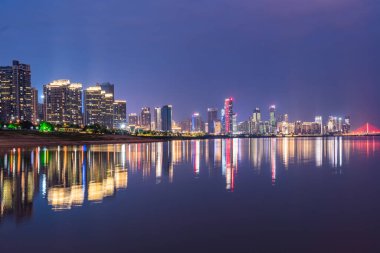 Asya şehri modern mimari görüşü