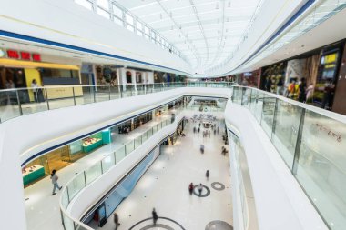 Modern alışveriş merkezi, Hong Kong, Chian.