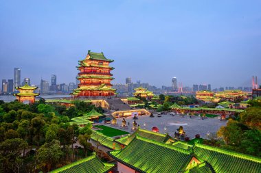 Çin 'in başkenti manzarası