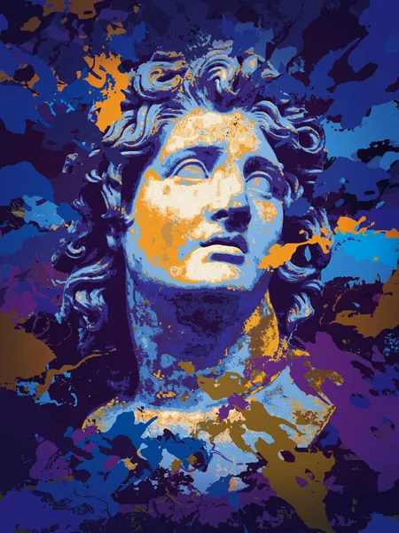アレキサンダー大王 ローマ皇帝 — ストック写真