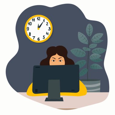 Sarı kazaklı ve geniş pantolonlu bir kız. Kız duygularını gösteriyor. Farklı pozlarda güzel bir kadın duygularını ifade ediyor.