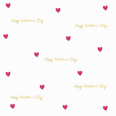 Kırmızı gölgeli sevgililer günü için kalpleri olan bir arka plan.