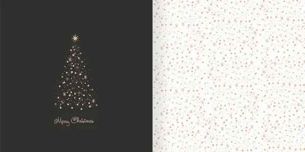 Bir kartpostal seti. Noel kartı. Noel ağacı, Noel ağacı süsü, Noel hediyesi. Çeşitli durumlar için kartpostal