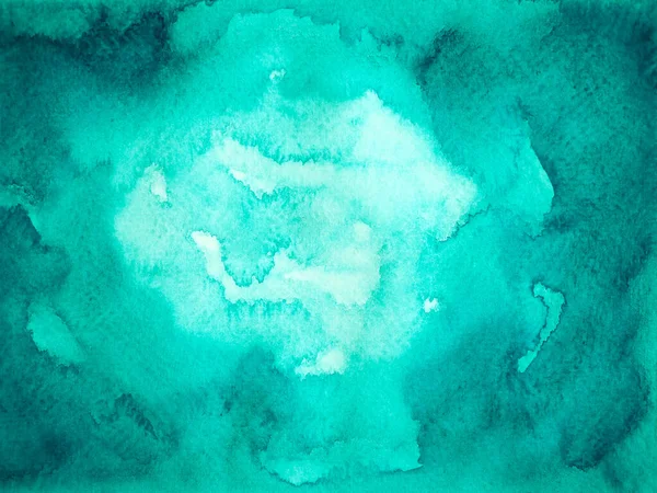 緑の抽象水彩画背景アートテクスチャテンプレート柄イラストデザイン手描き色紙壁紙 — ストック写真