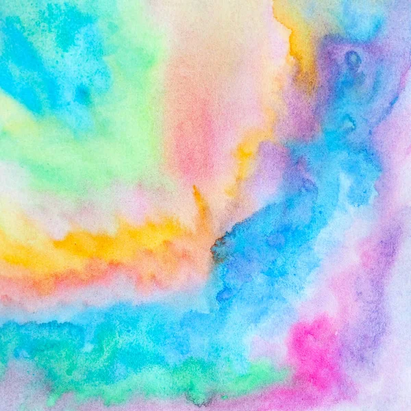 Lgbtq Regenbogen Farbe Abstrakt Geist Spirituellen Hintergrund Aquarell Malerei Kunst — Stockfoto