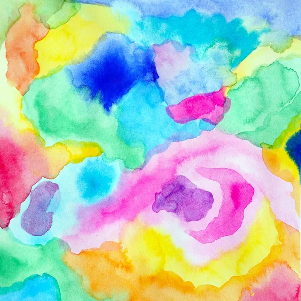 Lgbtq Regenbogen Farbe Abstrakt Geist Spirituellen Hintergrund Aquarell Malerei Kunst — Stockfoto