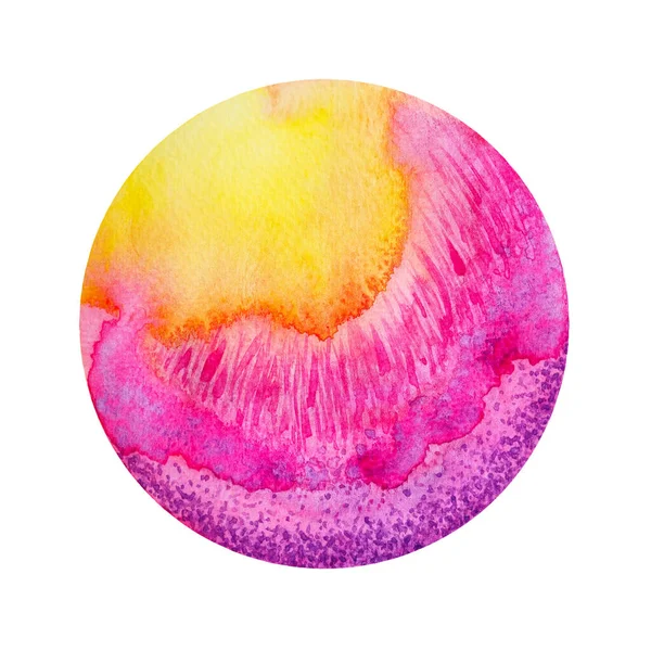 Сахасрара Краун Чакра Фиолетовый Цвет Логотип Символ Reiki Духовное Здоровье — стоковое фото