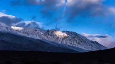 view of beautiful himalayan views. india