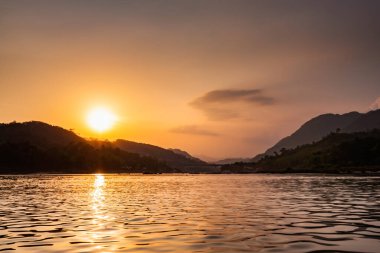 Mekong Nehri ve Luang Prabang şehri, Phou si zirvesinden manzara, UNESCO Dünya Mirası Alanı, Kuzey Laos