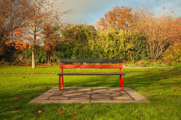 Seyahat Konsepti Bruff Riverside Park Küçük Bir Bank County Limerick Telifsiz Stok Imajlar