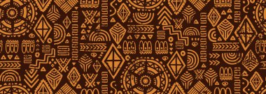 Geometrik kabile deseni, el çizimi etnik çizimin vektör çizimi. Afrika Maya süsleri. Moda tekstil baskısı için iyi. Halı ve grunge rustik el yapımı..