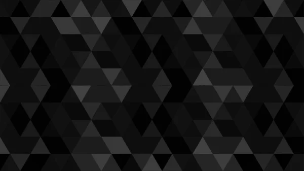 Dark Abstract Background Black Triangle Pattern Vector Geometric Modern Design — Stock Vector