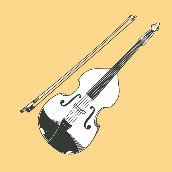Garabato Música Dibujo Dibujo Objetos — Vector de stock
