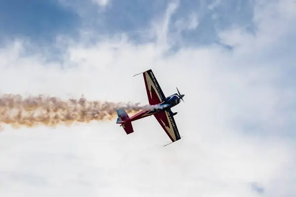 Leszno Lengyelország Június 2023 Antidotum Airshow Leszno 2023 Akrobatikus Show — Stock Fotó