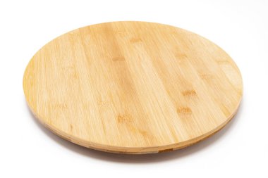 Mutfak veya Ekran için Yuvarlak Bambu Tahta Turntable