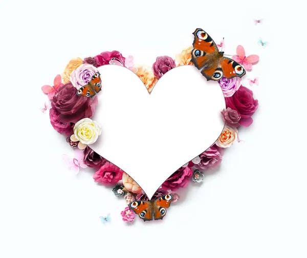 Feliz Día Las Madres San Valentín Ramillete Coloridas Rosas Surtidas —  Fotos de Stock