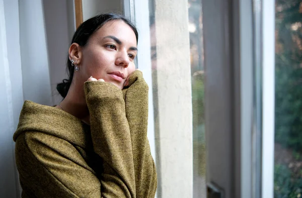 Vulnerabilidade Emocional Mulher Luta Com Desafios Saúde Mental Fotos De Bancos De Imagens