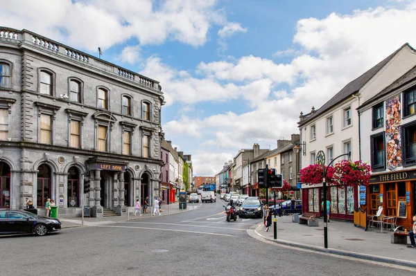 Kilkenny Irland Juli 2019 Zentrum Einer Kleinen Stadt Der Provinz — Stockfoto