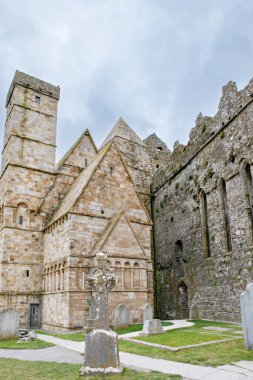 Cashel Kayası. Kings 'den Irish Cashel ve St. Patricks Rock, Cashel, County Tipperary' de tarihi bir yer. İrlanda.