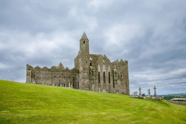 Скала Кашеля Irish Cashel Kings Fucks Rock Историческое Место Расположенное — стоковое фото