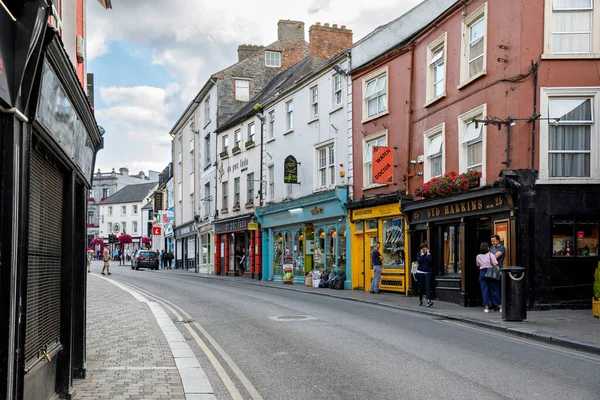 Kilkenny Irland Juli 2019 Zentrum Einer Kleinen Stadt Der Provinz — Stockfoto