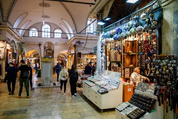 Istanbul Turkey November 2022 Grand Bazaar Interior Istanbul Its One — Stock Photo, Image