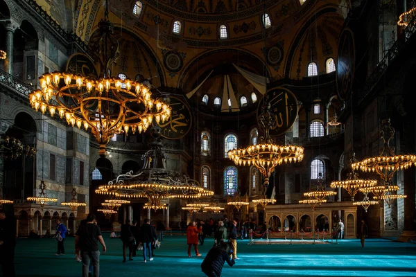 Istanbul Turchia Novembre 2022 Hagia Sophia All Interno Istanbul City — Foto Stock