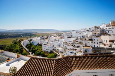Vejer de la Frontera, İspanya, Endülüs bölgesi, Costa de la Luz, Cadiz bölgesi, Beyaz Towns, İber Yarımadası, Eski kasaba. Ruta de los Pueblos Blancos.