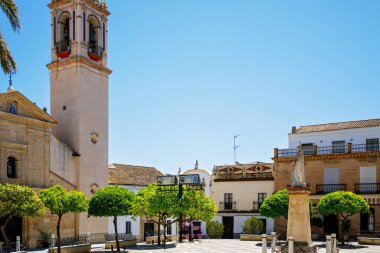 Bornos sokakları, pueblos blancos bölgesi, Endülüs, İspanya, Avrupa.