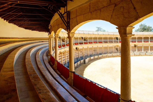 1785年にオープンしたロンダのプラザ トロスは スペインで最も古く 最も有名な闘牛場の一つです アンダルシア — ストック写真