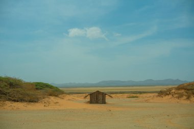 Güzel manzaralar, Çöl Kum Dağı Sahnesi, kum tepeleri.