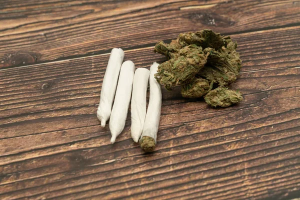 Cannabis Marijuana Medicinale Erba Comune Droghe — Foto Stock