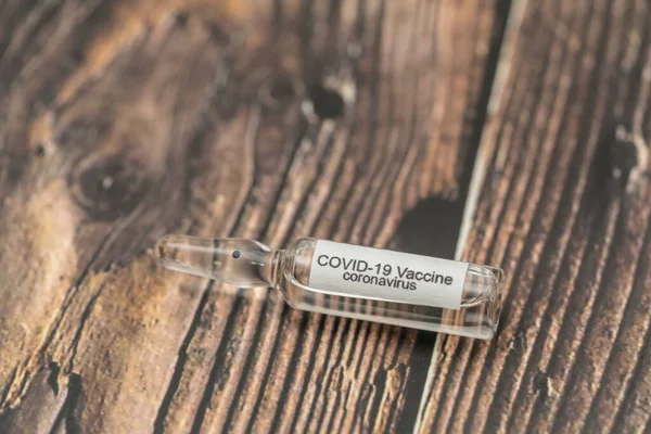 Covid Coronavirus Aşısı Şırınga Enjeksiyonu Covid Dan Korunma Aşılama Tedavi — Stok fotoğraf