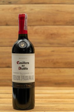 Şarap Casillero del Diablo, Cabernet Sauvignon şarabı, üzüm.