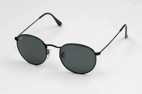 Ray Ban Verres Lunettes Style Mode Métal Rond — Photo
