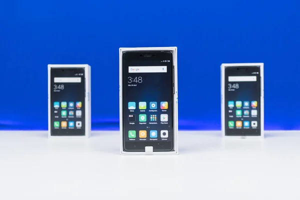Smartphone Xiaomi Faible Coût Fabriqué Chine — Photo