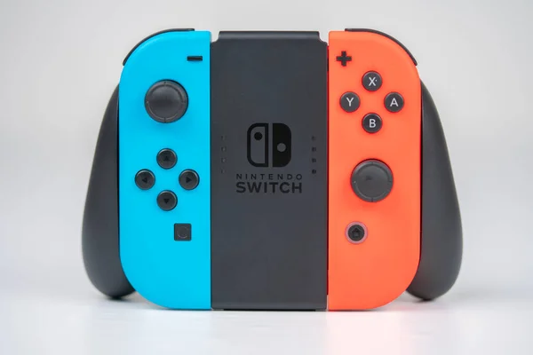 Console Jeu Vidéo Nintendo Switch Joycon — Photo