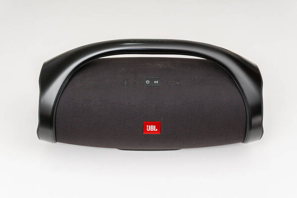 Bogota Colombia October 2023, JBL Boombox speaker, the most powerful speaker, excellent audio quality and high volume