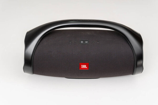 Bogota Colombia October 2023, JBL Boombox speaker, the most powerful speaker, excellent audio quality and high volume