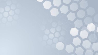 Tasarım broşürü, web sitesi ve broşür için soyut beyaz monokrom vektör arkaplanı. Sertifika, sunum, iniş sayfası için Geometrik beyaz duvar kağıdı