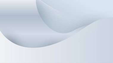 Modern soyut ışık, gümüş arkaplan vektörü. Altın çizgili zarif konsept tasarımı.