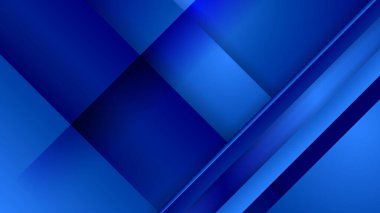 Vektör soyut, bilim, fütürist, enerji teknolojisi konsepti. Işık ışınlarının dijital görüntüsü, mavi ışık, hız ve hareket bulanıklığı olan çizgiler koyu mavi arkaplan üzerinde